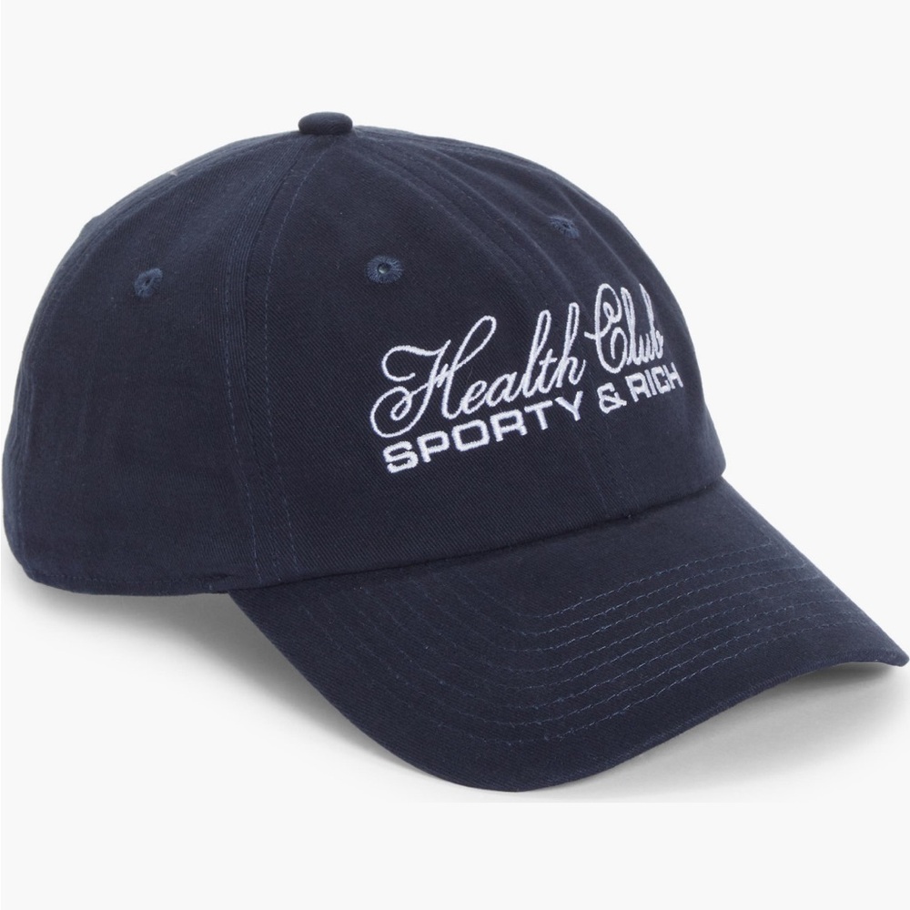 Sporty & Rich “Health Club” Navy Hat